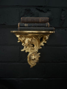 Baroque Wall Style Gold Shelf