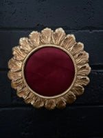 Load image into Gallery viewer, Gold Frame Red Velvet
