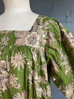Load image into Gallery viewer, Eden Dress - Green Printed Floral
