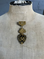 Load image into Gallery viewer, Handmade Brooch Pin - Mona Heart
