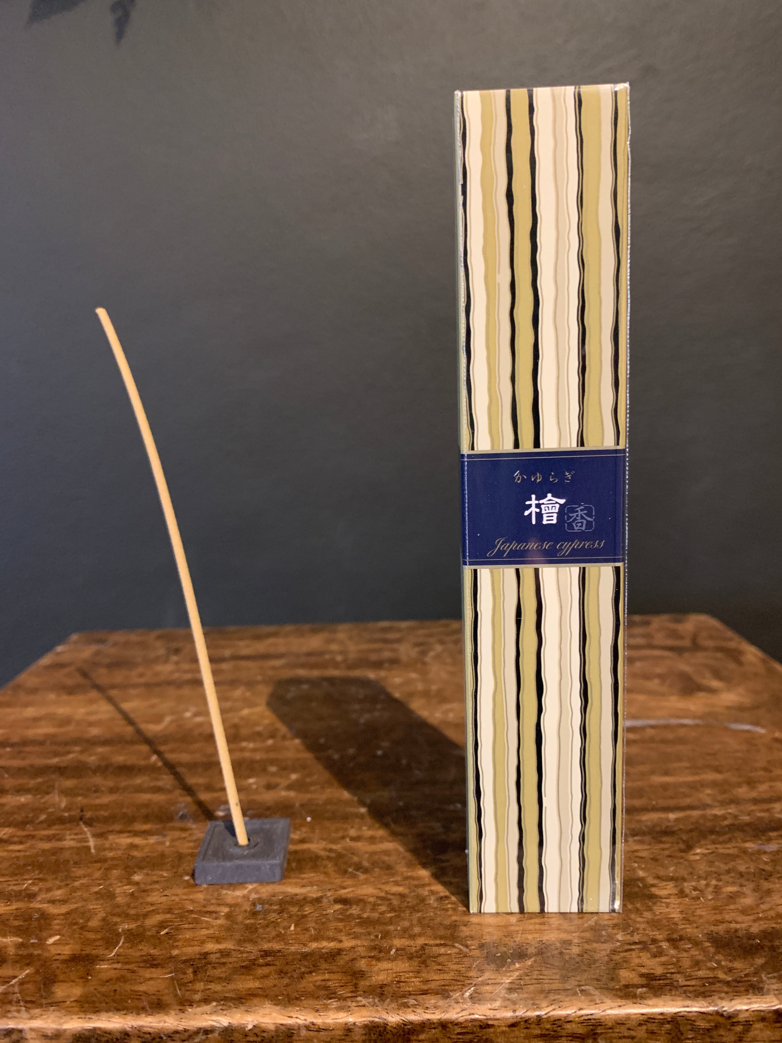 Japanese Incense: Kayuragi Sandalwood, Aloeswood, Cypress - 3 Options
