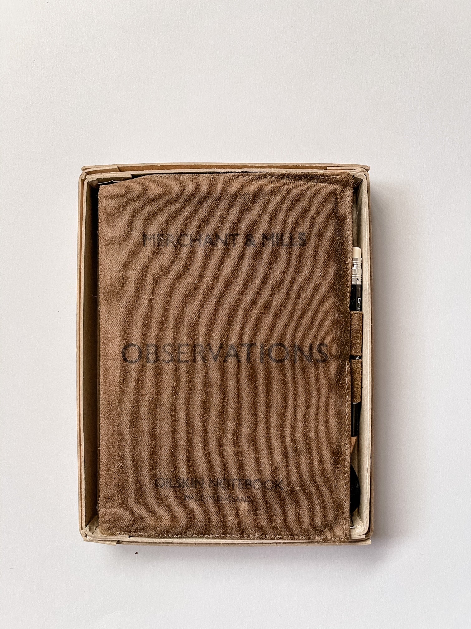 Observation Oilskin Notebook